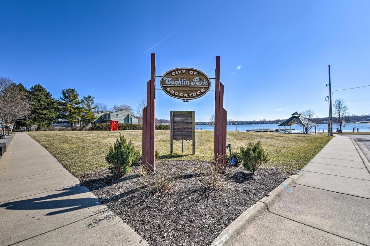 Downtown Saugatuck Condo, Near Oval Beach! Exterior foto
